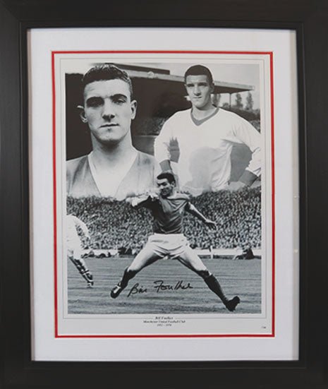 Bill Foulkes signed photo Manchester United - Memorabilia Framers Shop
